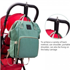 Multifunctional Waterproof Mom Back Pack Nappy Changing Bag