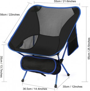New Design Light  Camping Chair Camping Hiking Beach Chairs Folding Beach Portable Chair