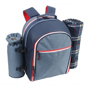 Outdoor Big Capacity Food Picnic Lunch Box Cooler Bag Insulated Backpack