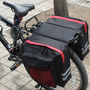 Bike Bag Bicycle Panniers Bag Large Capacity Waterproof Bicycle Rear Seat Bag Bike Cargo Bag MTB Bike Storage Bag