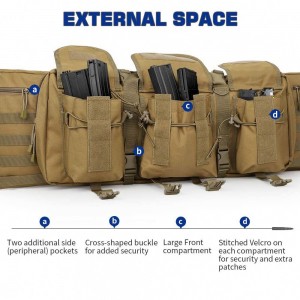 Multi-Function Outdoor Military Shotting Tactical Bullet Accessory Hunting Bag for Gun
