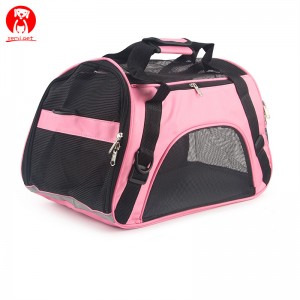 Outdoor  Portable Travel Breathable Soft-Sided Pet Carrier