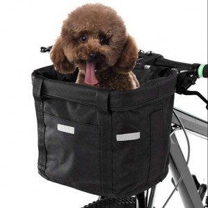 New Design Hot Sale Bike Basket Easy Install Detachable Bike Bag