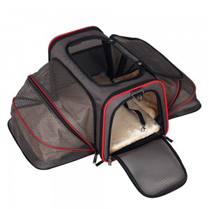 Wholesale Foldable Pet Dog Carrier Travel Bag Outdoor Pet Carrier