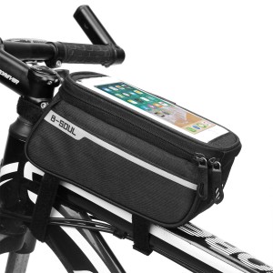 Cycling Waterproof Transport Folding Bike Frame Punch Touch Screen Phone Bag