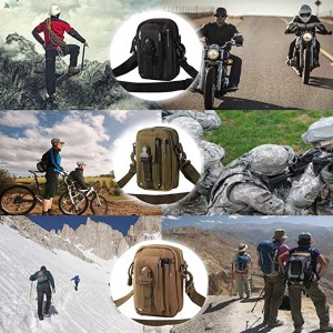Outdoor EDC Molle Tactical Pouch Bag Emergency First Aid Kit Bag Travel Camping Medical Kits Bags