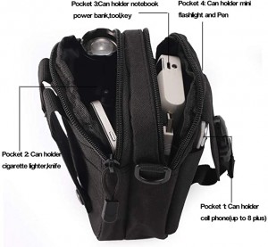Outdoor EDC Molle Tactical Pouch Bag Emergency First Aid Kit Bag Travel Camping Medical Kits Bags