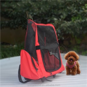 Pet Outdoor Carry Backpack Portable Puppy Travel Tote Bag Collapsible Pet Cage
