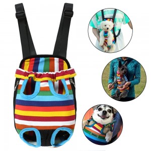 High quality Travel Mesh Breathable Shoulder Handle Bags Pet Carrier  travel bag