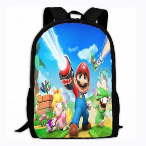 Custom Gaming Backpack Printed Bookbag Waterproof School Backpacks