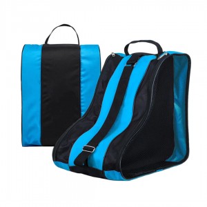 Waterproof Fabric Pack Shoes Case Roller Holder Boot Bag Skate Ski Boot Bag