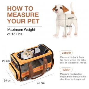 Outdoor dog travel carrying bag pet bags portable pet bag