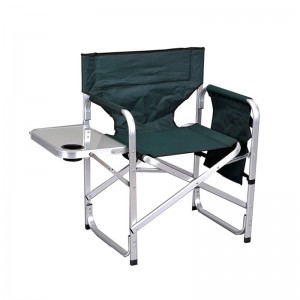 High Quality Folding Director Chair Camping Chair with Cup holder Beach Chair