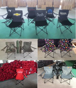 Custom Outdoor Folding Chair Adjustable Foldable Beach Camping Chairs