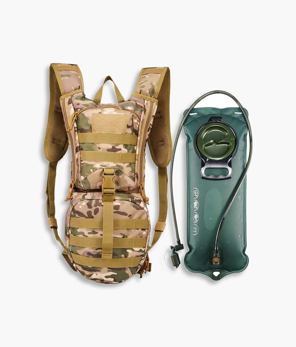 Tactical Hydration Pack with TPU Water Bladder