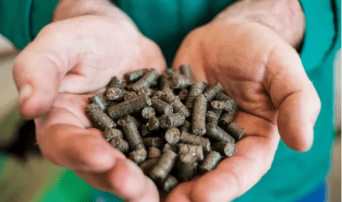 How are pellets being produced?
