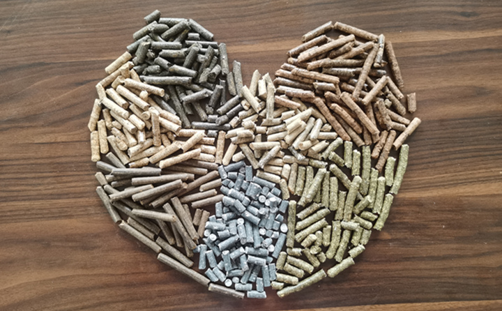 Pelletizing standard for raw materials of biomass wood pellet machine equipment