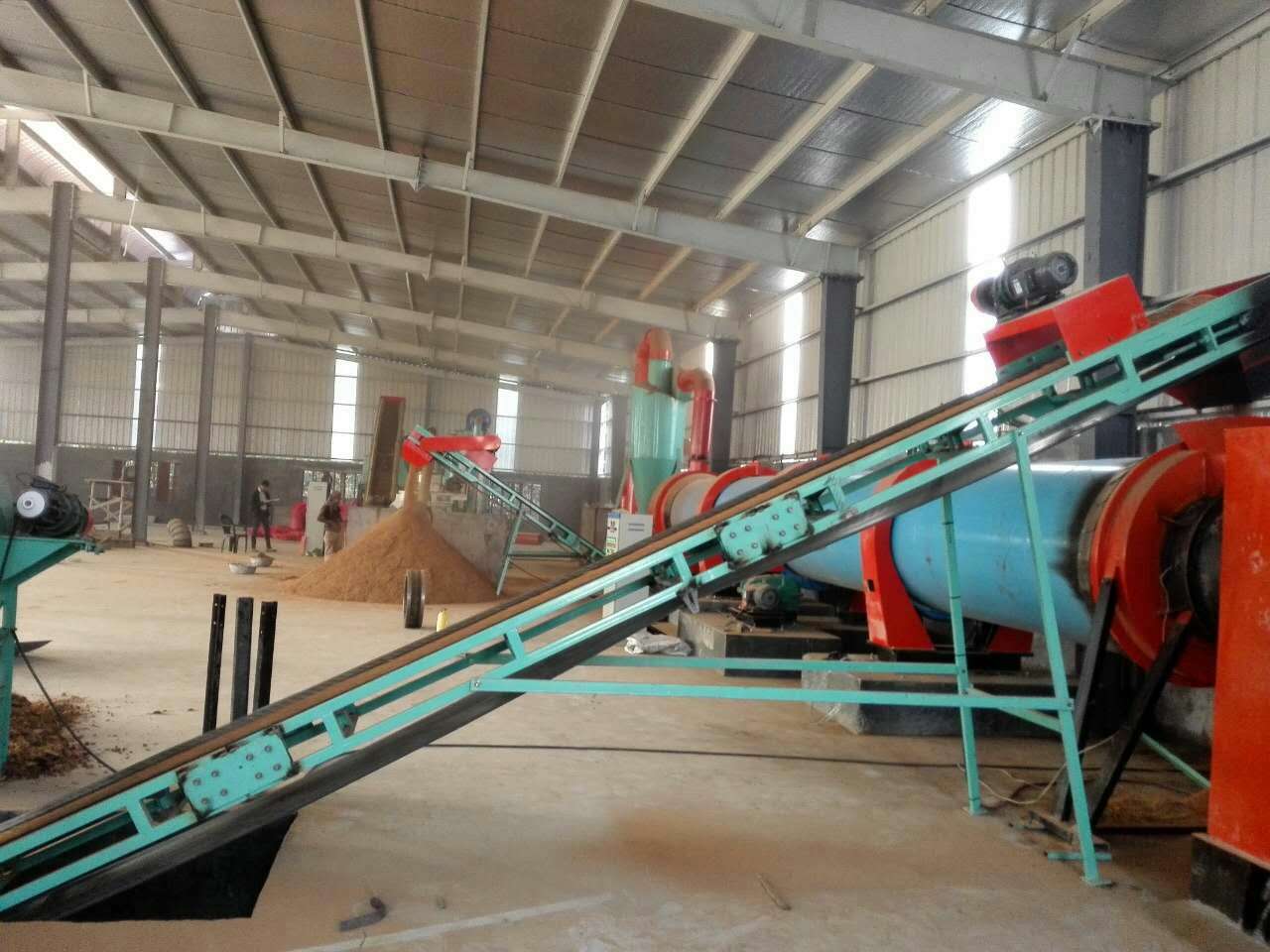 1.5 ton per hour wood pellet production line in Bangladesh,stable operation for four years