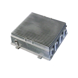 Die casted aluminum heatsink cover of electrical box