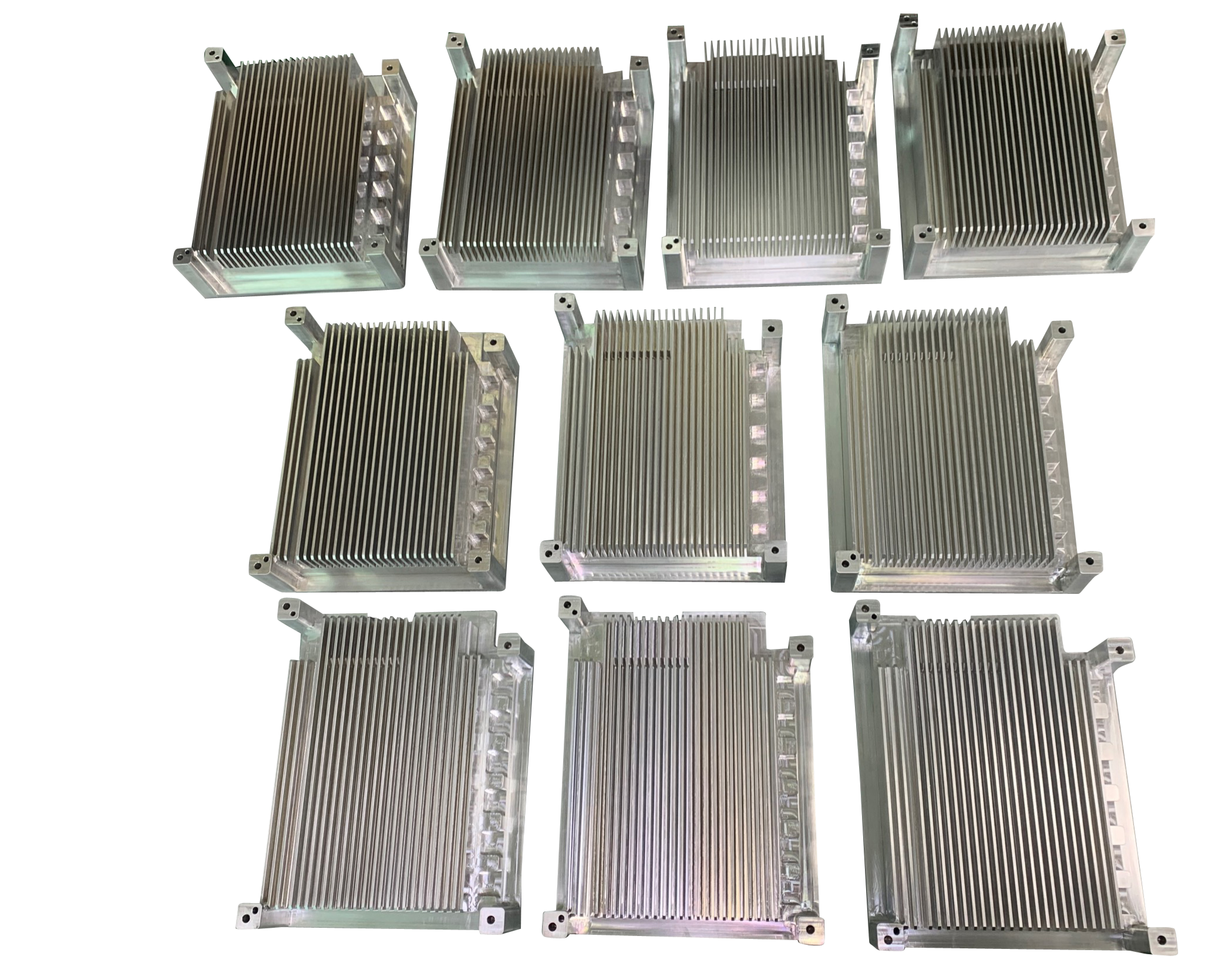 Aluminum heatsink applied in electric control system of vehicles