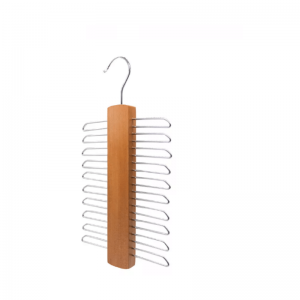 China manufacturer high quality tie belt wire wooden hanger