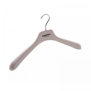 Luxury Brand Plastic Clothes Suits Coat Top Hangers For Hotel