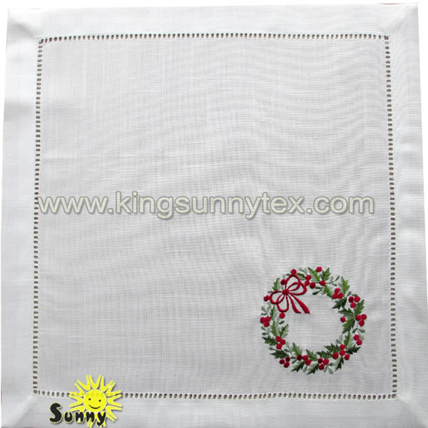 Factory wholesale Organza Napkins For Wedding - Christmas Napkin Design-2 – Kingsun