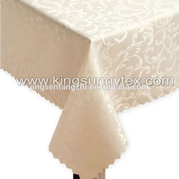 Manufacturer of Decorative Table Runner - Rectangular Jacquard Tablecloth For Sale – Kingsun