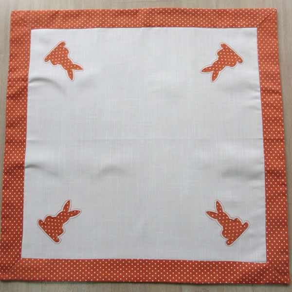 Beautiful Easter Rabbit Tablecloth For Decor