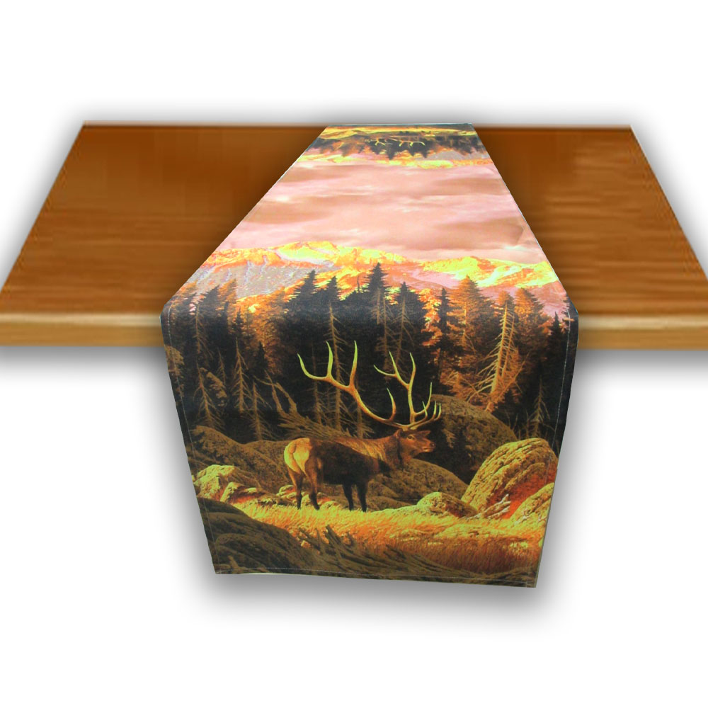Forest  designs-2 for Fall 2021 TABLE RUNNER