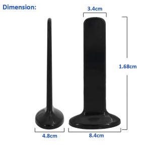 SMA-Male Connector Magnetic 4G Antenna Signal Enhancement 5dBi Gain Omni Directional 698-960/1710-2700 MHz Antenna with 5m Expansion Cable for Route