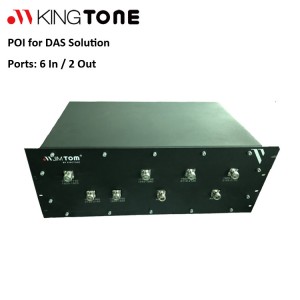 Kingtone Multi-Operator Dual Band Band3+Band1 1800 2100 In Builiding DAS – Point of Interface (POI) Combiner