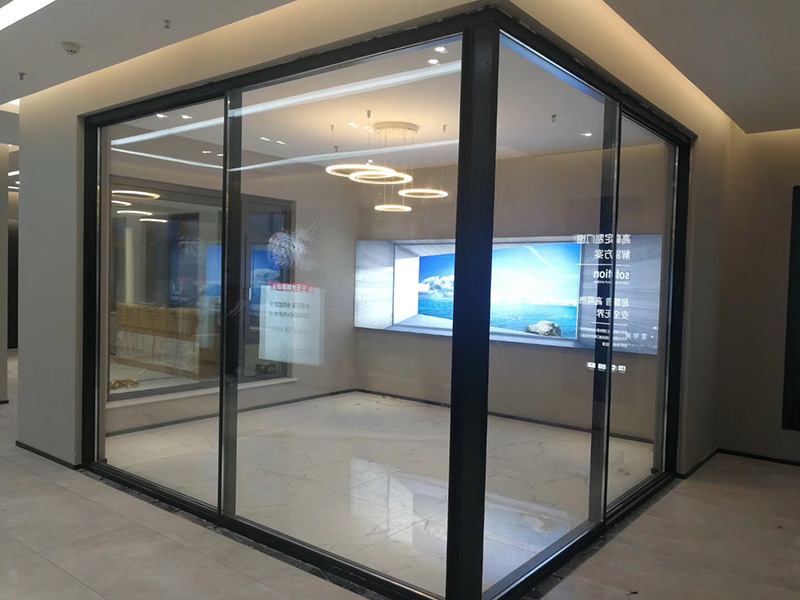 OEM manufacturer Glass Railing With Wood Handrail - Aluminum Framed Sliding Door JR125B – Kinzon