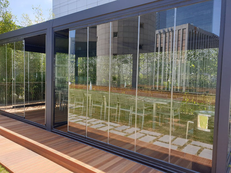 Hot Selling for Unitized Glass Curtain Wall - Frameless Glass Door Kinzon30plus – Kinzon