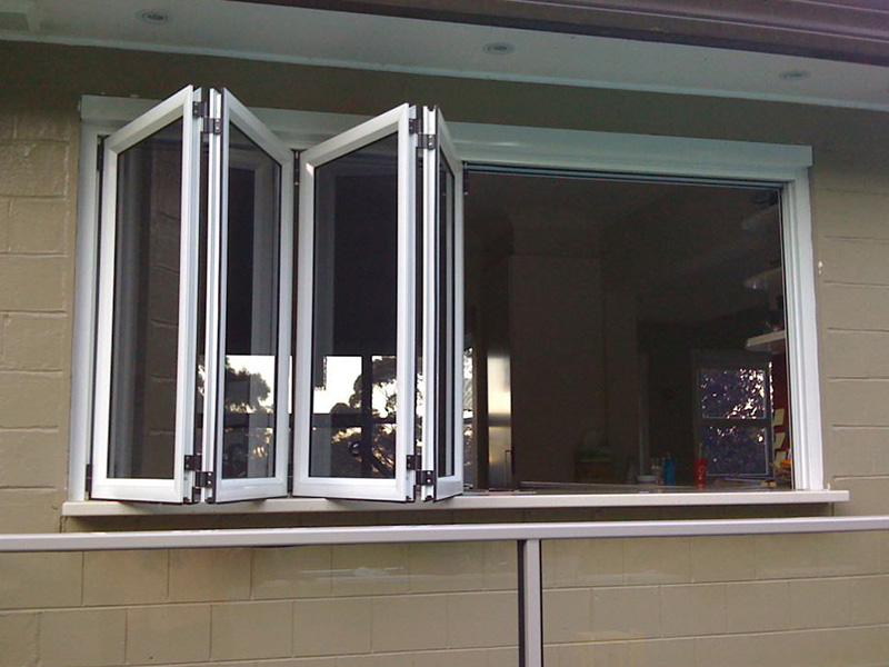 Bottom price Indoor Kitchen Window Awning - Bi Fold Window Ares75FT – Kinzon