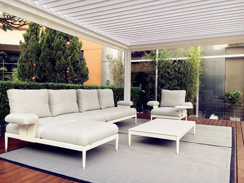OEM Supply Indoor Outdoor Sunroom - Waterproof Retractable Awning Aluminum-JR10 – Kinzon