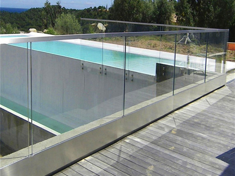 Good Quality Balcony balustrade – Glass Balustrade JR45 – Kinzon