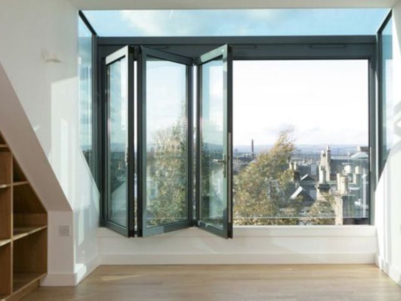 Special Price for Aluminum Sliding Windows Residential - Aluminum Bi-folding Window Ares75FT – Kinzon