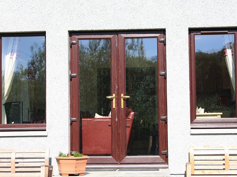 Factory wholesale Narrow Door - Aluminumswing Door JR50 – Kinzon