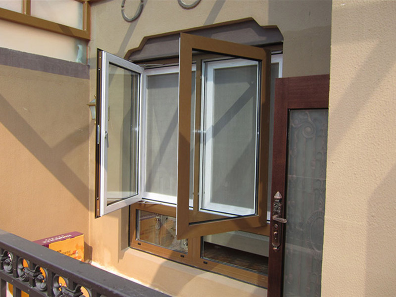 High definition Window Awning - New Design Aluminum Swing Window Ares108T – Kinzon