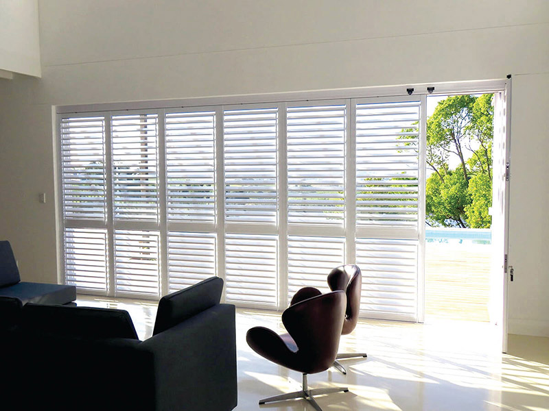 Low price for Horizontal Folding Shutters - Sliding Folding Shutter Doors Kinzon60 – Kinzon