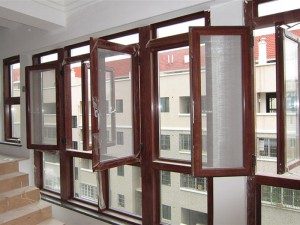 Modieuse aluminium termiese breek kantel en draai venster Ares60T