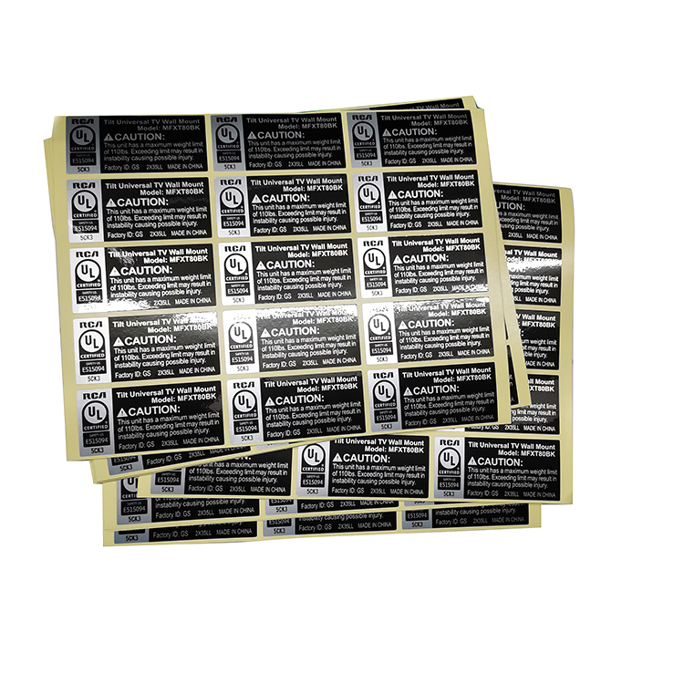Factory Wholesale Price UL Labels Featured Image
