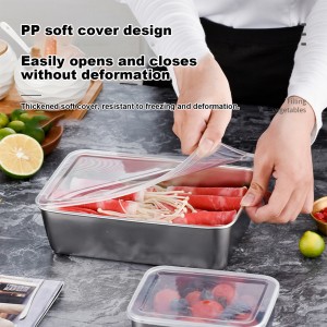 transparent cover package food box HC-B0005
