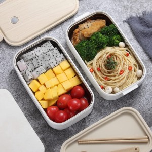 Japonský velkokapacitní víceúčelový dressingový mikrovlnný box na jídlo HC-03254