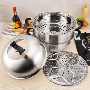 Chef-grade high quality steamer pot high HC-G-0013A