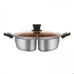 Heat-resistant stainless steel steamer pot HC-G-0016A