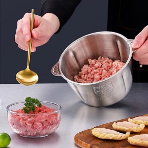 Handcrafted food grade meat grinder HC-G-0013
