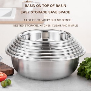 natural color Stainless Steel Basin HC-00301-A