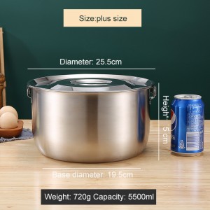 Heat-resistant multiple function cooking pot HC-FT-0063-201